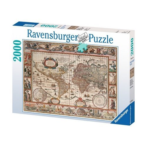 Puzzle 2000: Map of the World from 1650
 (Language: Multilingual - Conditions: New)